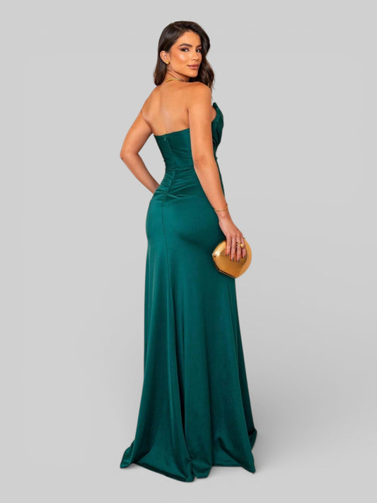 Vestido de Festa com Fenda Tomara que Caia Anitta - Aurea Dress