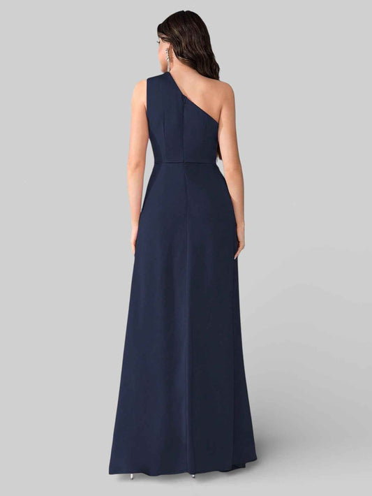 Vestido de Festa Alça Única Pedrarias