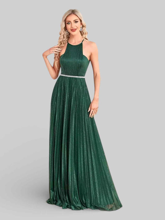 Vestido de Festa Longo Glow Aurea