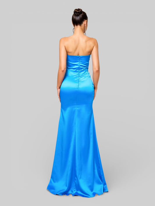 Vestido de Festa Corpete Tomara que Caia Tubinho - Aurea Dress
