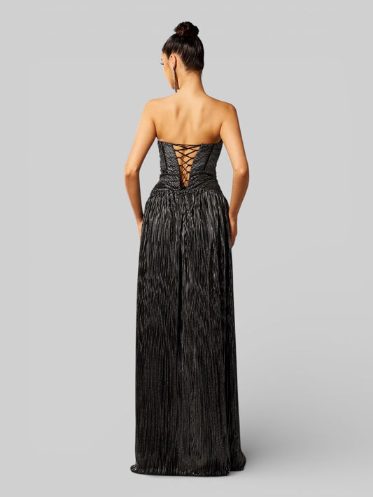 Vestido de Festa Tomara que Caia Fendall Lurex - Aurea Dress