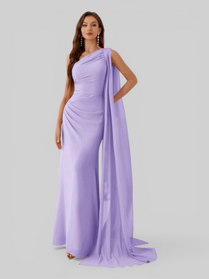 Vestido de Festa Longo com Capa Isis
