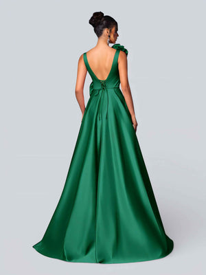 Vestido de Festa com Flores Premium Genebra