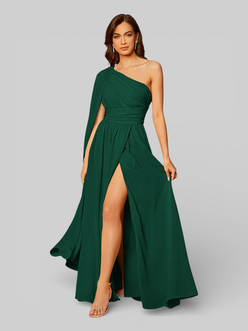 Vestido Longo com Fenda Castelli - Aurea Dress