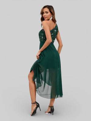 Vestido de Festa Curto Lantejoulas Belle - Aurea Dress