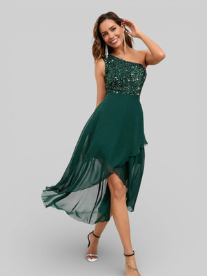 Vestido de Festa Curto Lantejoulas Belle - Aurea Dress