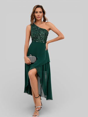 Vestido de Festa Curto Lantejoulas Belle - Aurea Dress