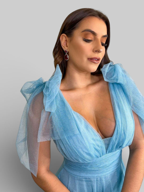Vestido Plus Size com Brilho Paloma - Aurea Dress