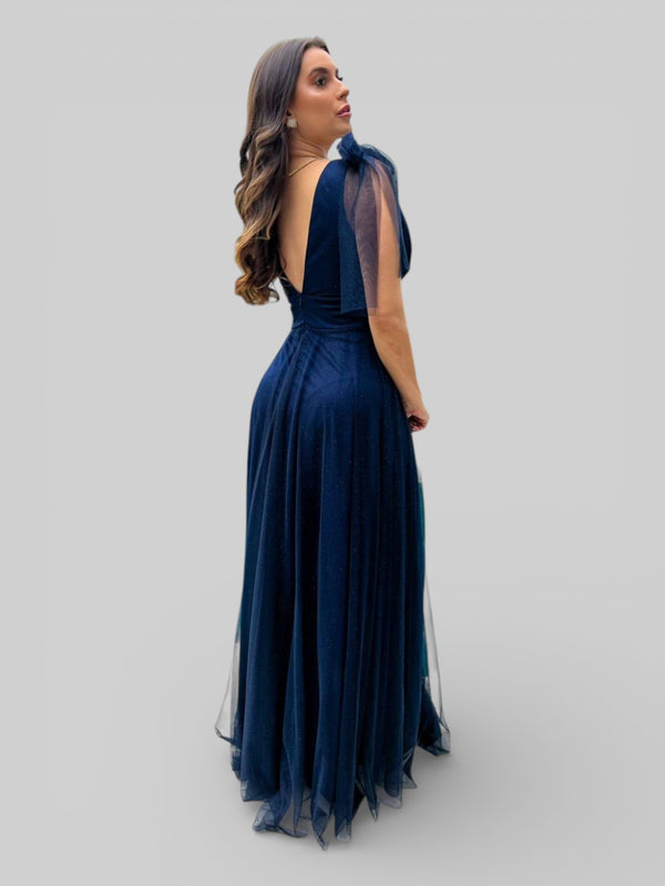 Vestido Plus Size com Brilho Paloma - Aurea Dress