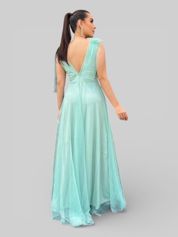 Vestido Plus Size com Brilho Paloma - Aurea Dress
