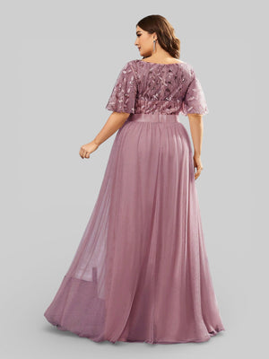 Vestido de Festa Longo Plus Size Village - Aurea Dress