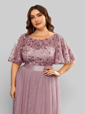 Vestido de Festa Longo Plus Size Village - Aurea Dress