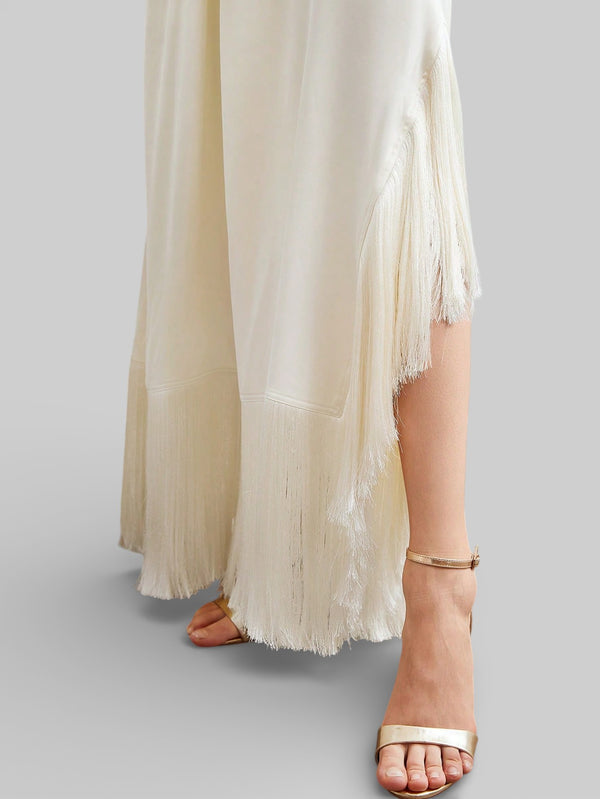 Vestido de Festa com Franjas Aurea - Aurea Dress