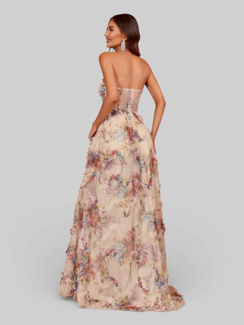 Vestido de Festa Estampado Aurea Dress