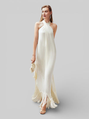 Vestido de Festa com Franjas Aurea - Aurea Dress