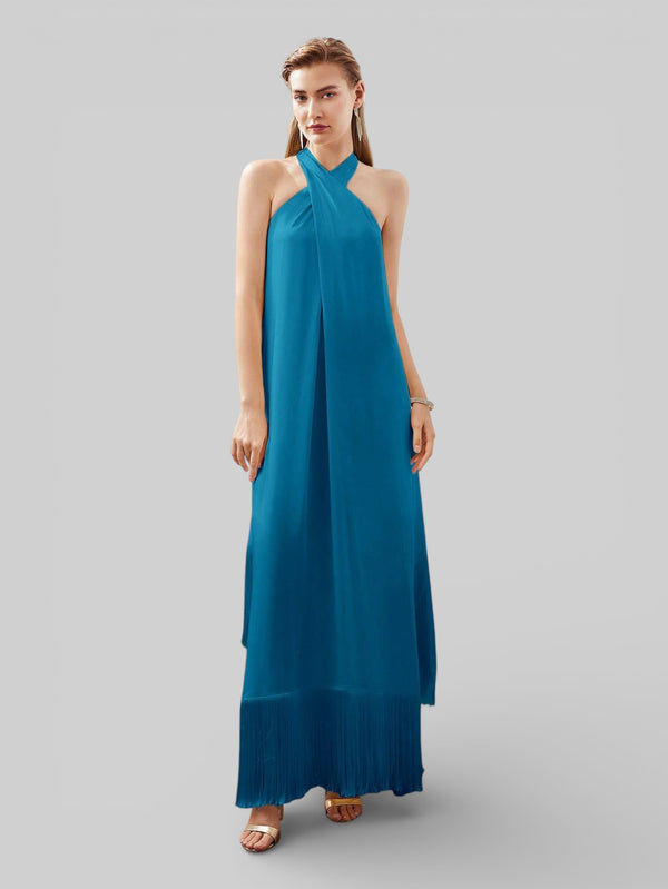 Vestido de Festa com Franjas Aurea - Aurea Dress