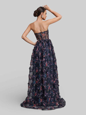 Vestido de Festa Estampado Aurea Dress