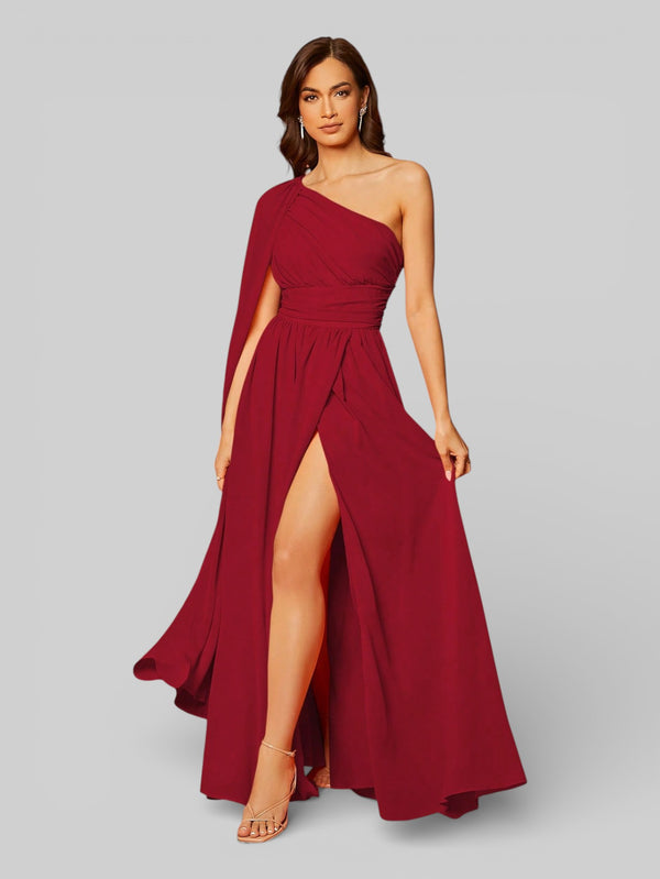 Vestido Longo com Fenda Castelli - Aurea Dress