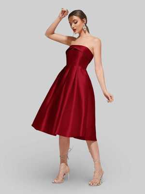Vestido de Festa Curto Tomara que Caia Zibeline
