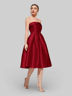 Vestido de Festa Curto Tomara que Caia Zibeline
