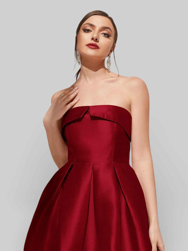 Vestido de Festa Curto Tomara que Caia Zibeline