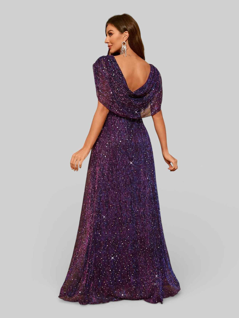 Vestido de Festa com Brilho Angra