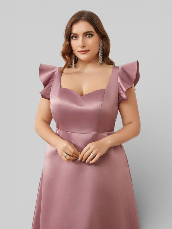 Vestido de Festa Luxo com Bolso Zibeline Marriott - Aurea Dress