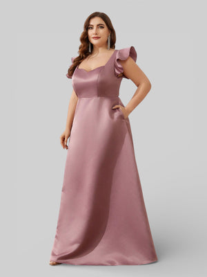 Vestido de Festa Luxo com Bolso Zibeline Marriott - Aurea Dress