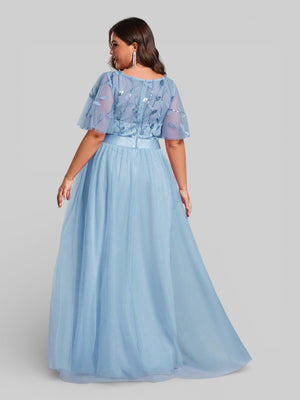 Vestido de Festa Longo Plus Size Village - Aurea Dress