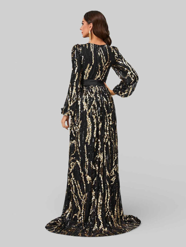Vestido de Festa Plus Size com Laço Campbell