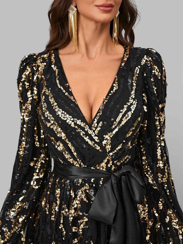 Vestido de Festa Plus Size com Laço Campbell