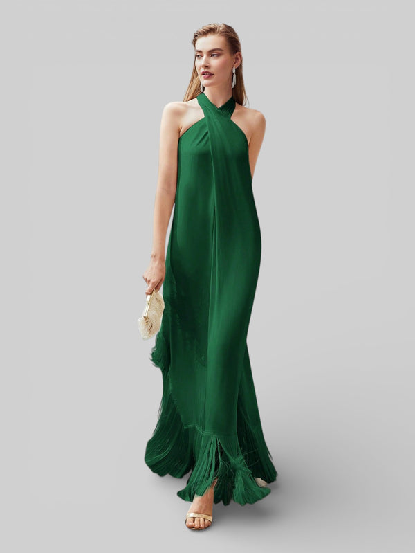 Vestido de Festa com Franjas Aurea - Aurea Dress
