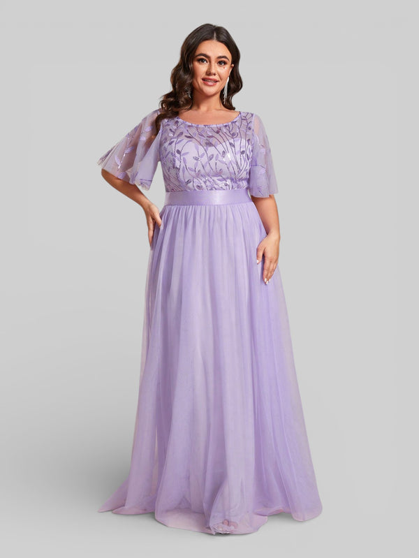 Vestido de Festa Longo Plus Size Village - Aurea Dress