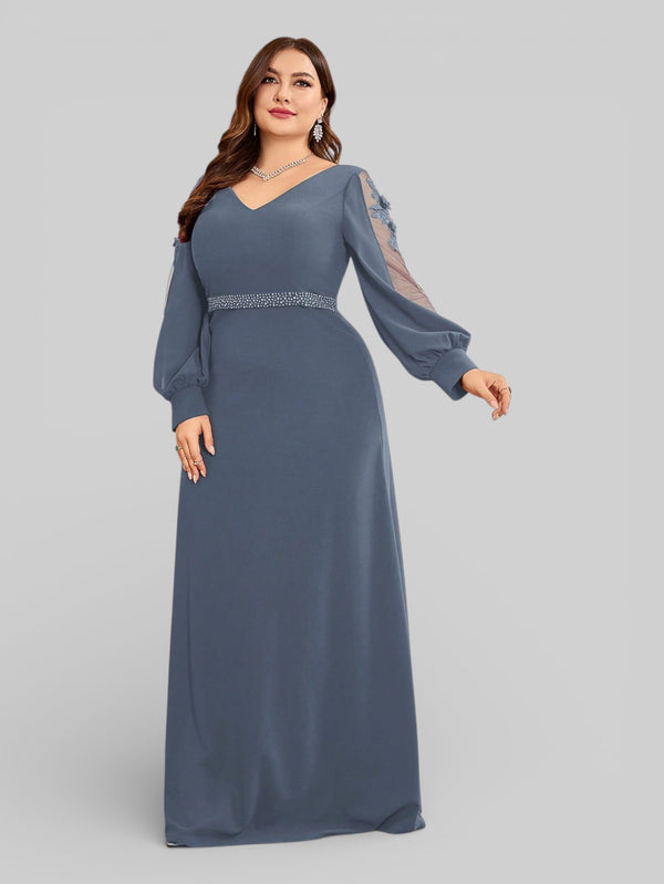 Vestido de Festa Manga Longa Maldivas - Aurea Dress