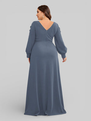 Vestido de Festa Manga Longa Maldivas - Aurea Dress