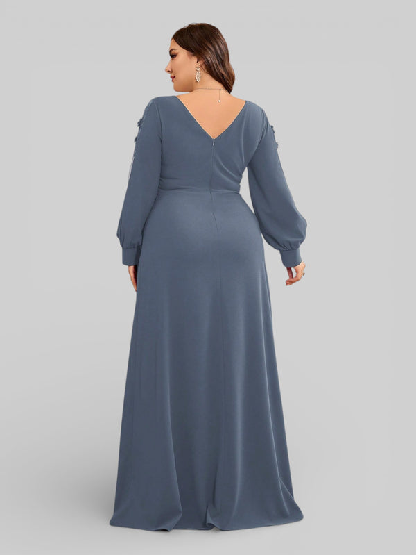 Vestido de Festa Manga Longa Maldivas - Aurea Dress