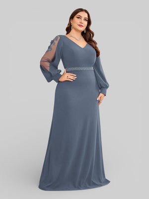 Vestido de Festa Manga Longa Maldivas - Aurea Dress