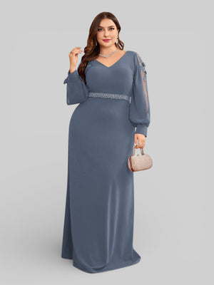 Vestido de Festa Manga Longa Maldivas - Aurea Dress