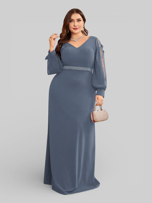Vestido de Festa Manga Longa Maldivas - Aurea Dress