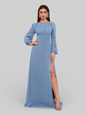 Vestido de Festa Manga Longa Colors - Aurea Dress