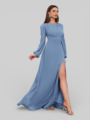 Vestido de Festa Manga Longa Colors - Aurea Dress