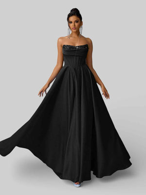Vestido de Festa Tomara que Caia Corset