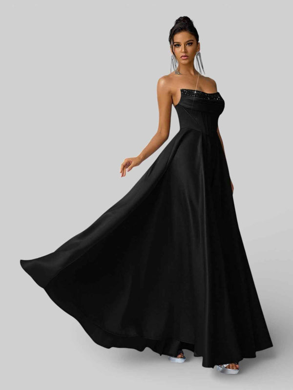 Vestido de Festa Tomara que Caia Corset