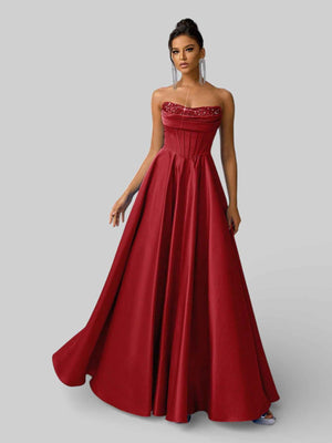 Vestido de Festa Tomara que Caia Corset