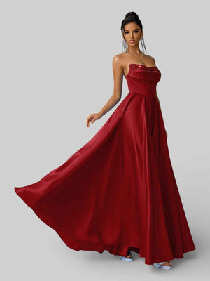 Vestido de Festa Tomara que Caia Corset