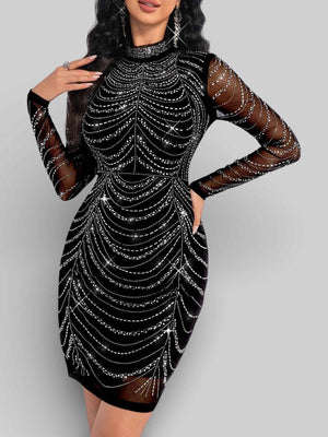 Vestido de Festa Curto Super Luxo Califórnia New
