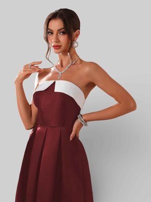 Vestido de Festa Midi Formal Dress