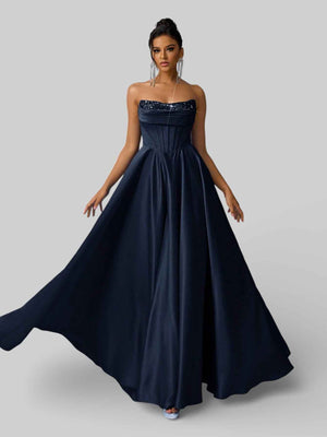 Vestido de Festa Tomara que Caia Corset