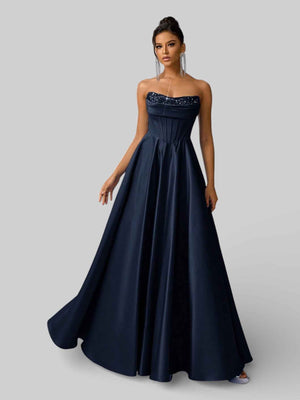 Vestido de Festa Tomara que Caia Corset