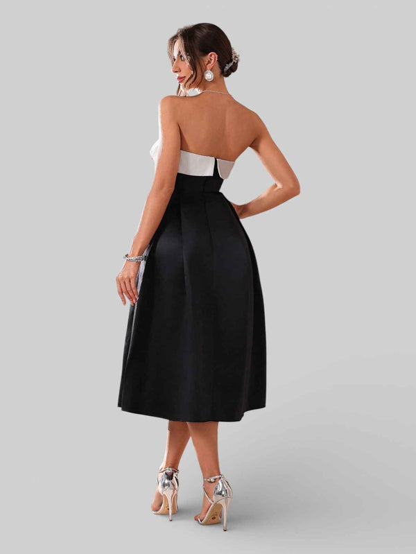 Vestido de Festa Midi Formal Dress